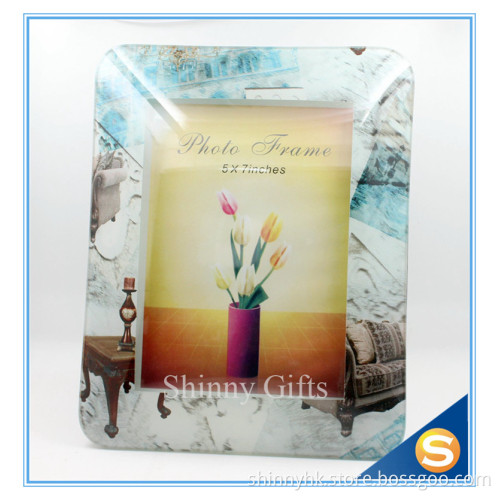 3D Design Glass Materials Photo Frame Decorative Photo Frame Wedding Gifts